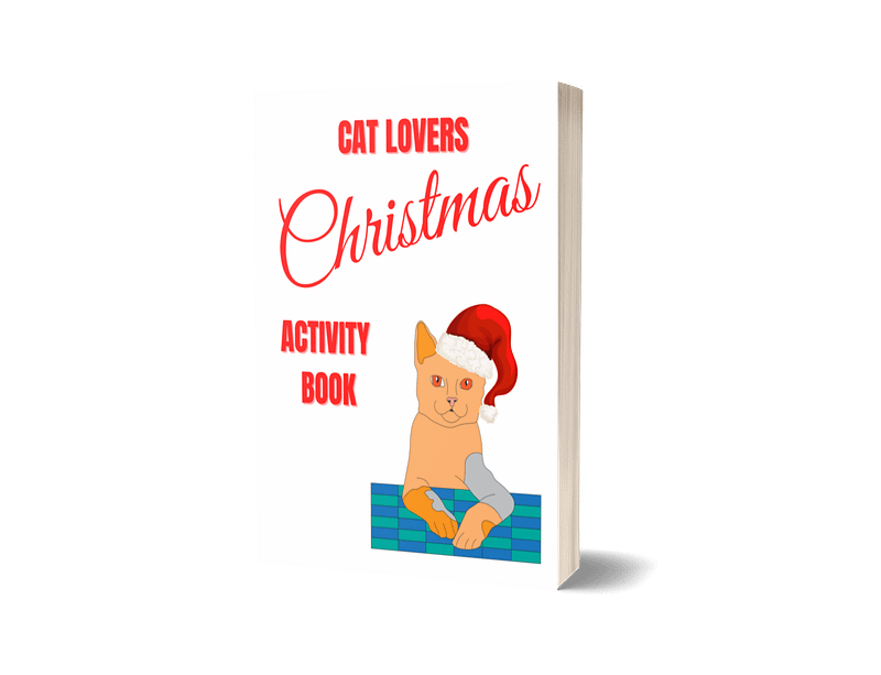 Cat Lovers Christmas Activity Book