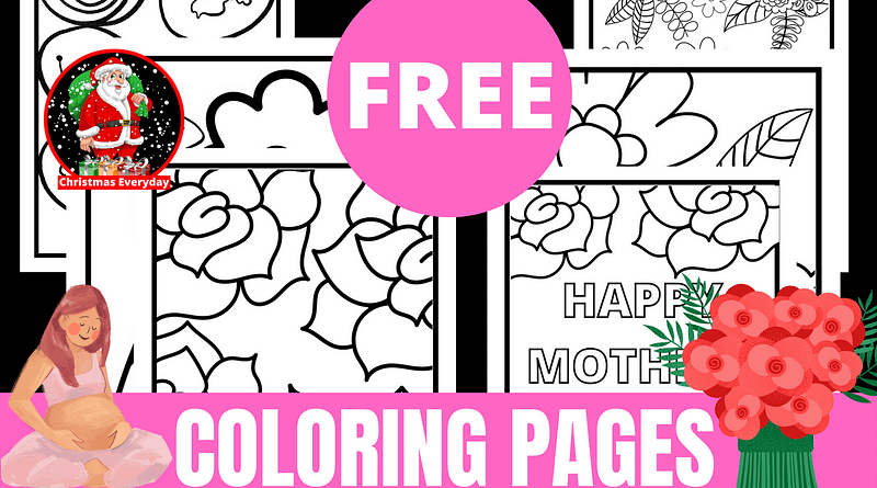 Free Mothers Day Coloring Page