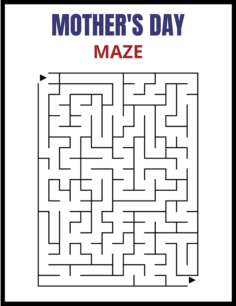 Mothers Day Maze