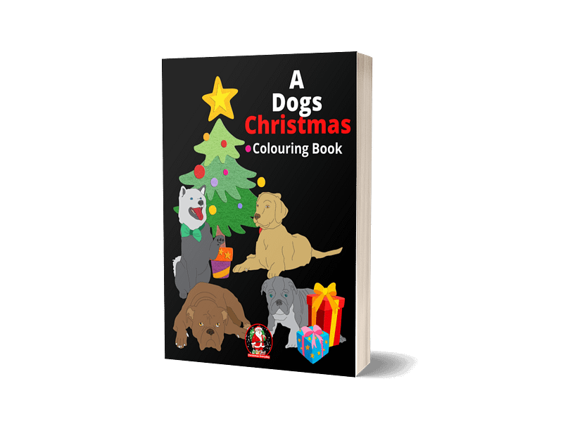 A Dogs Christmas Colouring Book