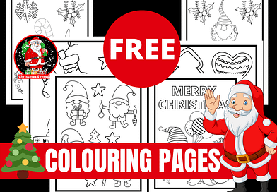 Free Christmas Colouring Pages