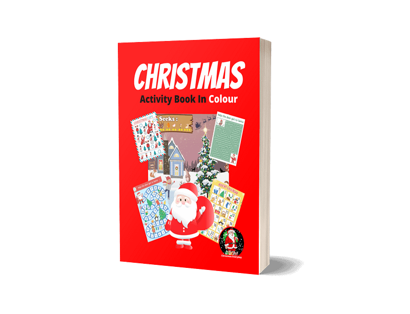 Christmas Activity Book In Colour
