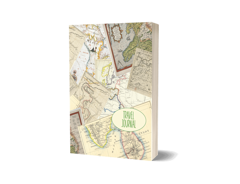 Travel Journal - Map Cover