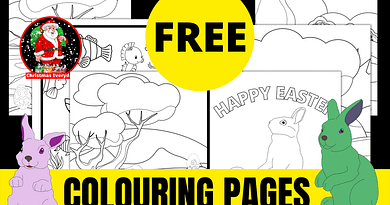Free Easter Colouring Pages