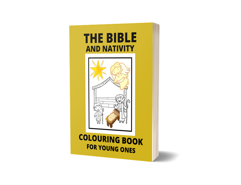The Bible and Nativity Colouring Book For Young Ones